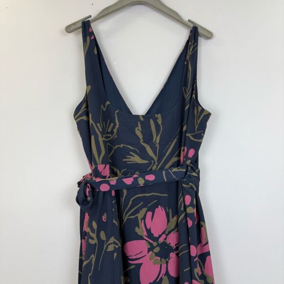 Slate & Willow Floral Wrap Gown - Picture 10 of 12